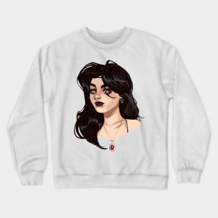 Goth Girl Crewneck Sweatshirt